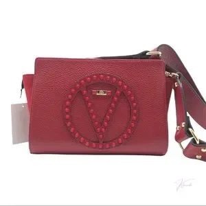 Mario Valentino | Bags | Kiki Rock Leather Crossbody Bag Valentino By ...